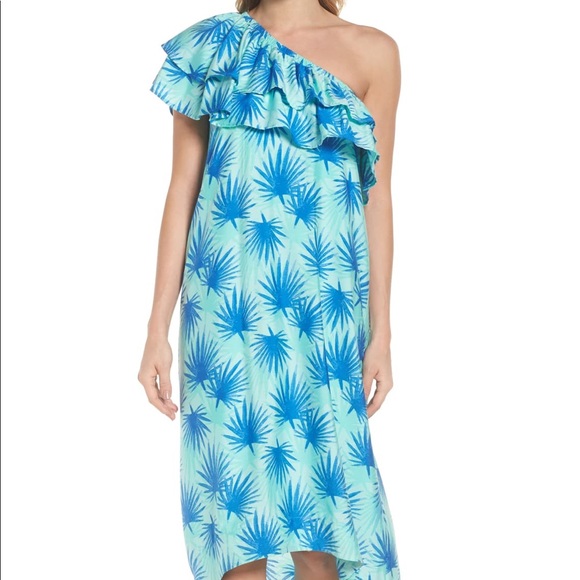 NWT Vineyard Vines one-shoulder dress - Picture 3 of 7